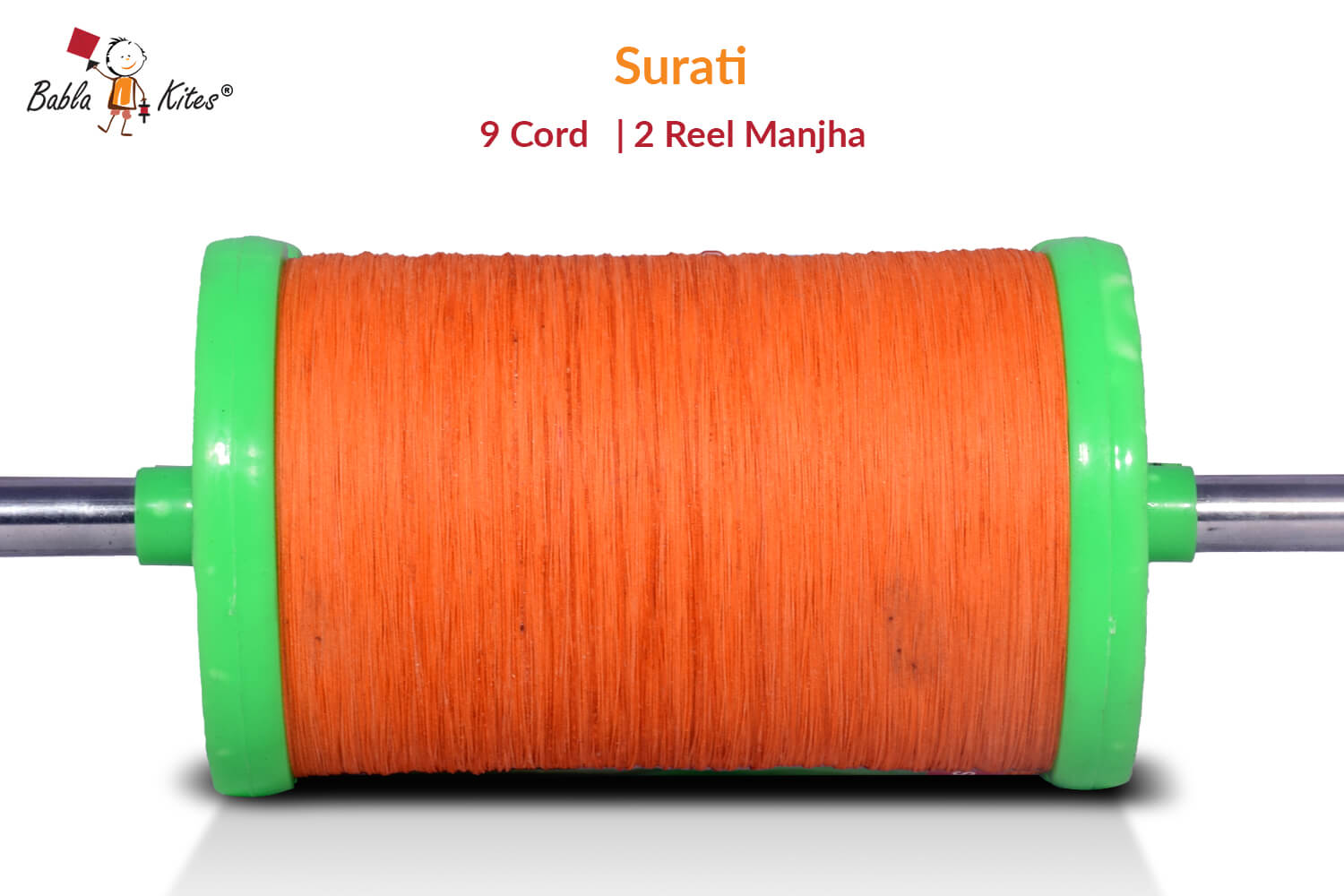 9-cord-2-reel-1 9 Cord Surti Manjha (2 Reel/2000 mtr) + Free Shipping