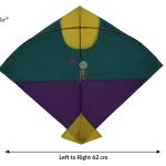 16 Addhi Tournament Kites (Size 54*62 Centimetres)