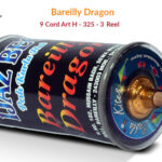 Original Bareilly Dragon 9 Cord Panda Art-H 325 Manjha (3 Reel) by Ijaz Beg + Free Shipping