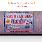 Original Basheer Beg Hunter No. 1 - 9 Cord Panda No. 5 Manjha (3 Reel) + Free Shipping