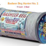 Original Basheer Beg Hunter No. 1 - 9 Cord Panda No. 5 Manjha (3 Reel) + Free Shipping