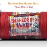 Exclusive Basheer Beg Hunter No. 1 - 9 Cord AK56 Platinum Plus Manjha (4 Reel) + Free Shipping