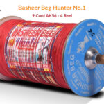 Exclusive Basheer Beg Hunter No. 1 - 9 Cord AK56 Platinum Plus Manjha (4 Reel) + Free Shipping