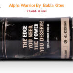 Alpha Warrior 9 Cord (4 Reel) By Babla Kites + Free Shipping