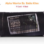Alpha Warrior 9 Cord (4 Reel) By Babla Kites + Free Shipping