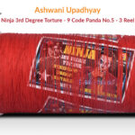 Ashwani Upadhyay Ninja 3rd Degree Torture - 9 Cord Panda no. 5 (3 Reel) Manjha + Free Shipping