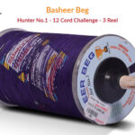 Original Basheer Beg Hunter No. 1 - 12 Cord Challenge Manjha (3 Reel) + Free Shipping