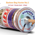 Original Basheer Beg Hunter No. 1 - 12 Cord Panda Gold Manjha (4 Reel) + Free Shipping