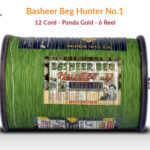 Original Basheer Beg Hunter No. 1 - 12 Cord Panda Gold Manjha (6 Reel) + Free Shipping
