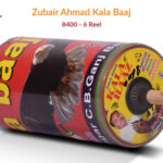 Zubair Ahmad Kala Baaj - 6 Cord Hammer 8400 (6 Reel) Manjha + Free Shipping