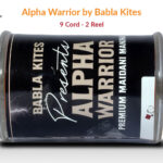 Alpha Warrior 9 Cord (2 Reel) By Babla Kites + Free Shipping