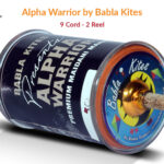 Alpha Warrior 9 Cord (2 Reel) By Babla Kites + Free Shipping
