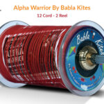 Alpha Warrior 12 Cord (2 Reel) By Babla Kites + Free Shipping