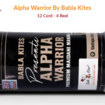 Alpha Warrior 12 Cord (4 Reel) By Babla Kites + Free Shipping