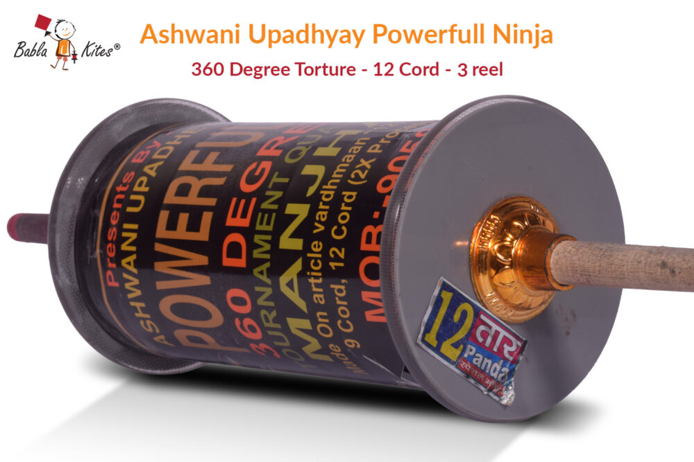 Ashwani Upadhyay Powerfull Ninja 360 Degree Torture- 12 Cord Challenge (3 Reel) Manjha