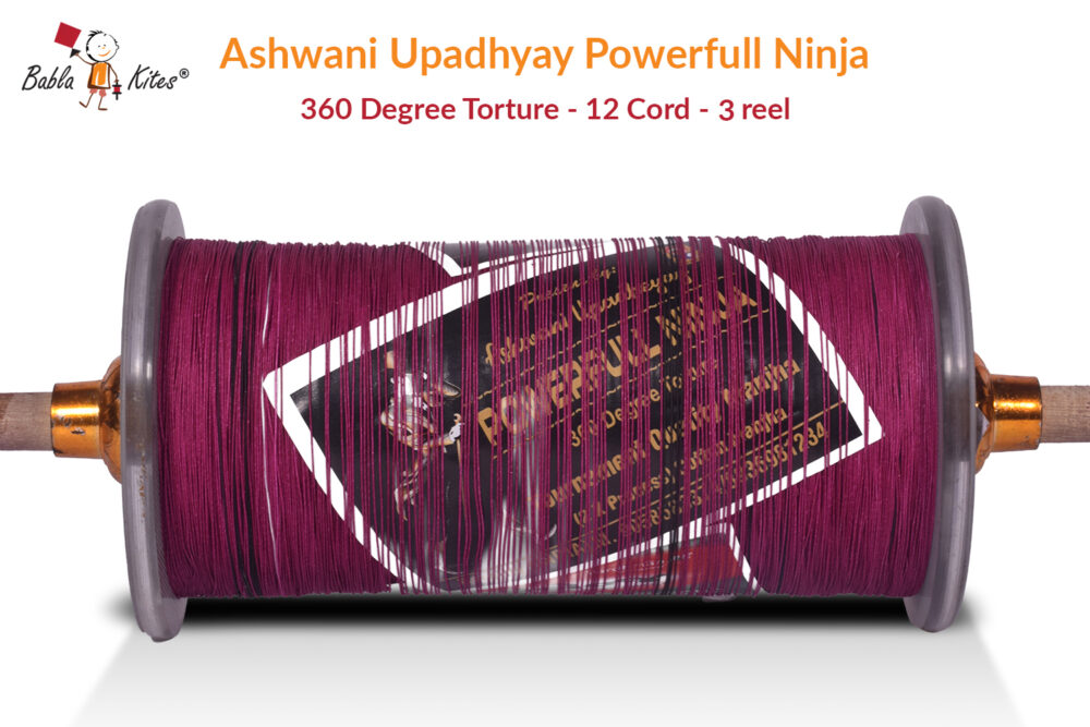 Ashwani Upadhyay Powerfull Ninja 360 Degree Torture- 12 Cord Challenge (3 Reel) Manjha