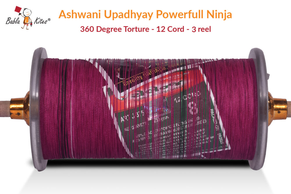 Ashwani Upadhyay Powerfull Ninja 360 Degree Torture- 12 Cord Challenge (3 Reel) Manjha
