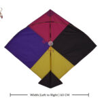 16 Addhi Kolkata Kites (Size 45*63 Centimetres)