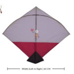 16 Addhi Kolkata Kites (Size 45*63 Centimetres)