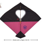 16 Addhi Kolkata Kites (Size 54*58 Centimetres)