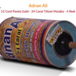 Adnan Ali 12 Cord Panda Gold 24 Carat Tilismi Manjha (4 Reel) 1 Adnan Ali 12 Cord Panda Gold 24 Carat Tilismi Manjha (4 Reel)