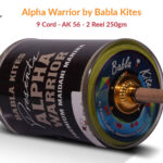 Alpha Warrior 9 Cord AK56 Platinum (2 Reel) By Babla Kites 1 Alpha Warrior 9 Cord AK56 Platinum (2 Reel) By Babla Kites
