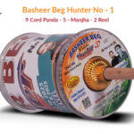 Original Basheer Beg Hunter No. 1 - 9 Cord Panda No. 5 Manjha (2 Reel)