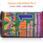 Original Haseen Lalla Shikari No. 1 - 6 Cord Hammer 8400 (6 Reel) Manjha