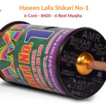 Original Haseen Lalla Shikari No. 1 - 6 Cord Hammer 8400 (6 Reel) Manjha